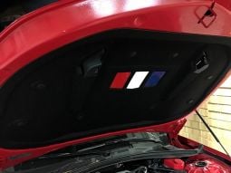 Red, White, and Blue Under Hood Plates for 6th Generation Camaro